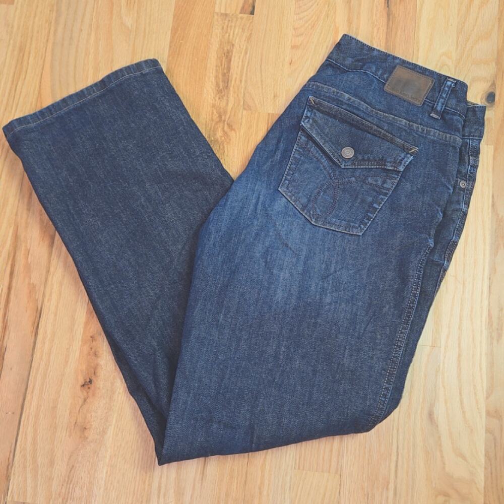 Calvin Klein women's Lean Boot Jeans 32/14
